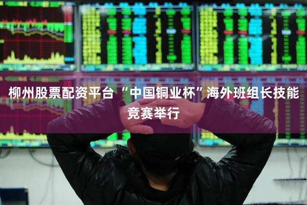 柳州股票配资平台 “中国铜业杯”海外班组长技能竞赛举行