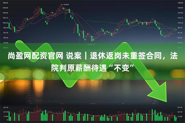 尚盈网配资官网 说案｜退休返岗未重签合同，法院判原薪酬待遇“不变”