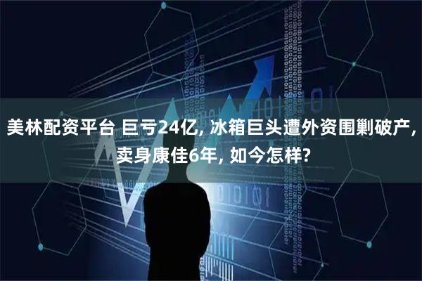美林配资平台 巨亏24亿, 冰箱巨头遭外资围剿破产, 卖身康佳6年, 如今怎样?