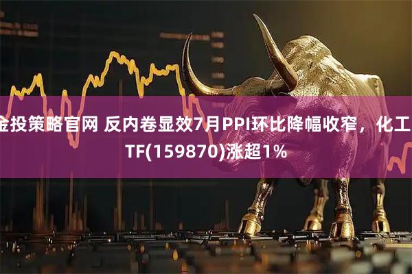 金投策略官网 反内卷显效7月PPI环比降幅收窄，化工ETF(159870)涨超1%